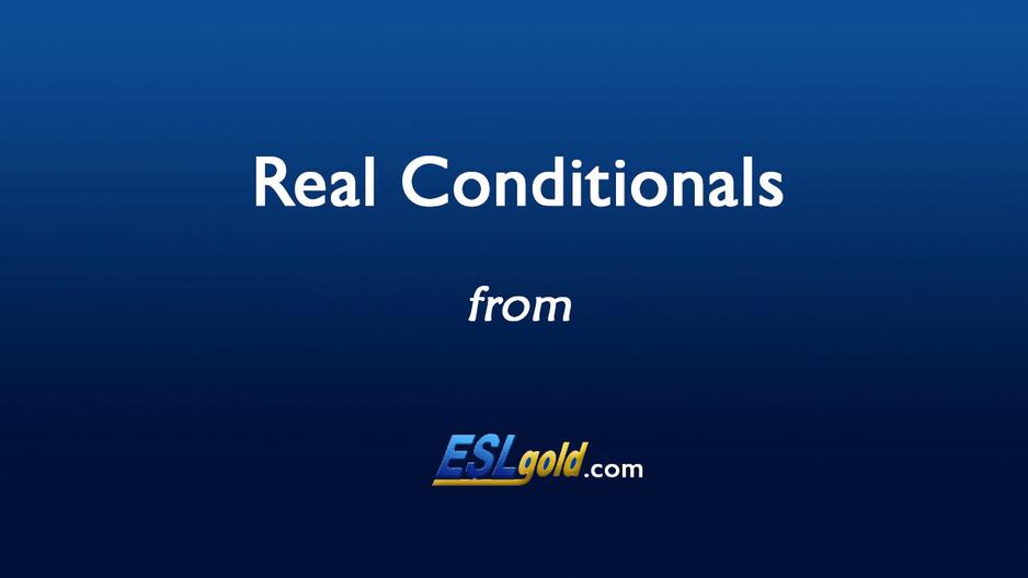 'Video thumbnail for Free English Lessons:  Real Conditionals'